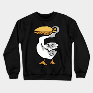 Big beaked pelican Crewneck Sweatshirt